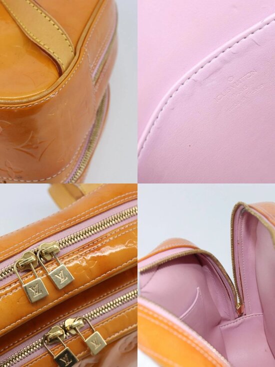 LOUIS VUITTON Monogram Vernis Marley Backpack Pink M91039 LV Auth mr1994 main image 11